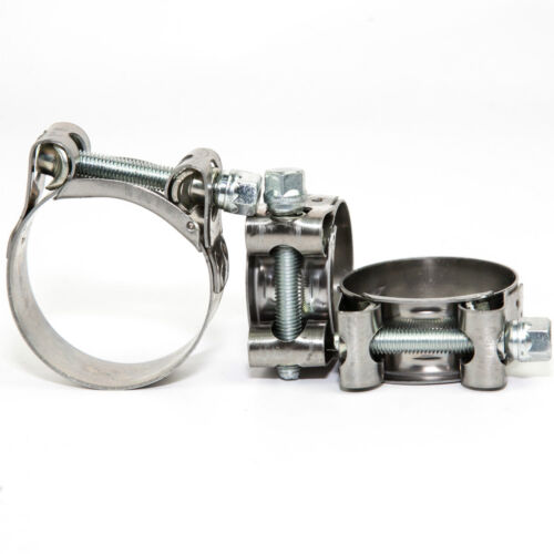MIKALOR W2 Stainless Supra Heavy Duty Exhaust Pipe Clip Hydraulic Hose Clamp - Picture 4 of 4