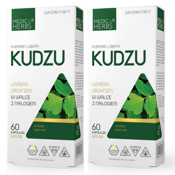 Kudzu Wurzel 600Mg - 120 Kapseln - Extrakt - Isoflavone 240Mg - Medica Herbs-image