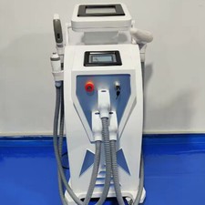 3IN1 OPT SHR IPL Skin Therapy Hair Removal ND YAG Laser Tattoo Removal Machine