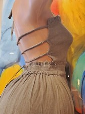 NWT Day Dress Maxie Triple Strap Back Small