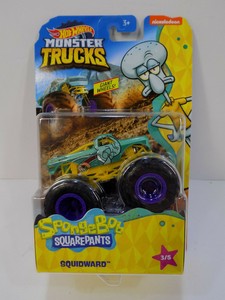 hot wheels monster trucks spongebob