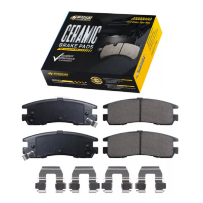 Rear Ceramic Brake Pad for 2000-2010 Chevy Impala 3.4L 3.5L 3.8L 3.9L Base LS LT