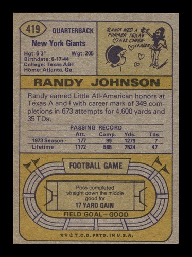 1974 Topps Football 301-528 EX/EX-MT Pick From List All PICTURED ss1 - Picture 157 of 279