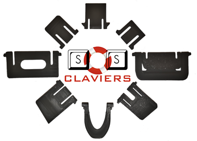 Pieds De Remplacement Pour Clavier Gaming Havit HV-KB395L - Noir - Neuf
