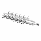 Aquarium 12 Way Inline Manifold Air Flow Pump Tubing Splitter Control Valve