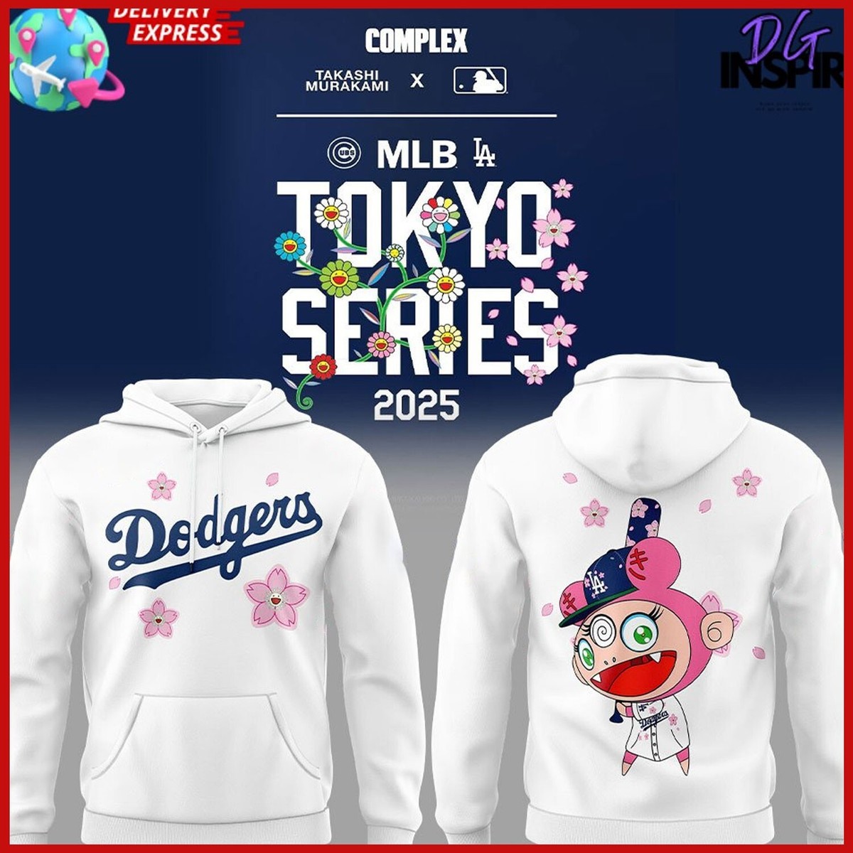 HOT NEW - Los Angeles Dodgers MLB Tokyo Series 2025 White