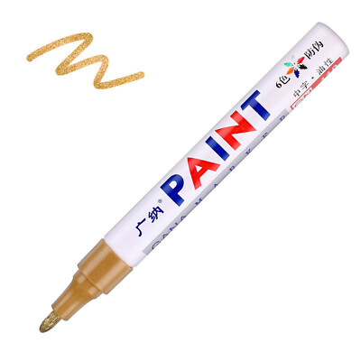 1Pcs Waterproof Permanent Paint Marker Pen For Car Tyre Tire Tread Rubber Metal
