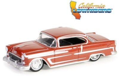 CHEVROLET Bel Air - 1955 - red / silver - Greenlight 1:64