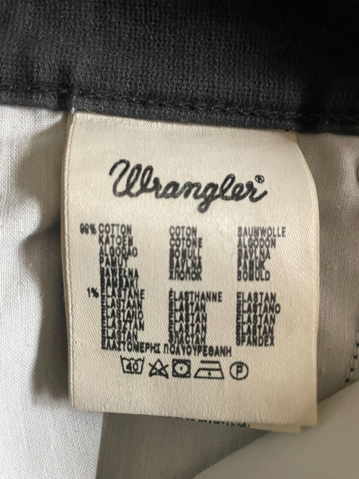 Men's Wrangler Texas Straight Stretch Jeans, W40"/34"L, Ex. Condition image 3