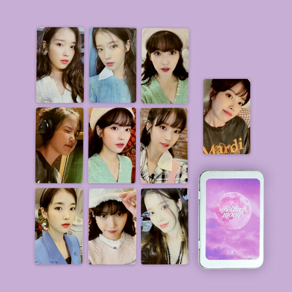 IU strawberry moon トレカ IU Lee Jieun Official Digital Single Album strawberry moon