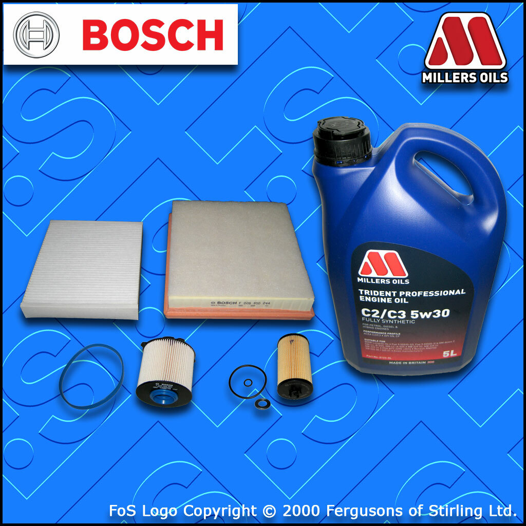 SERVICE KIT OPEL VAUXHALL INSIGNIA A MK1 1.6 CDTI OIL AIR FUEL CABIN FILTER +OIL
