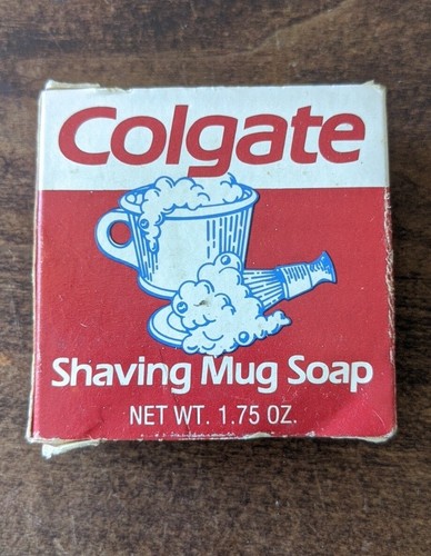 Vintage Colgate Shaving Mug Soap NOS