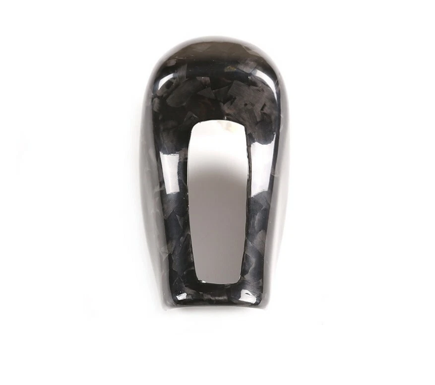 Real Forged Carbon Fiber Gear Shift Knob Cover Fit for Maserati Levante Ghibli - Изображение 4 из 4