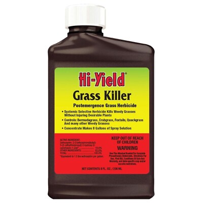 Hi-Yield Grass Killer Postemergence Grass Herbicide / 8oz - Concentrate