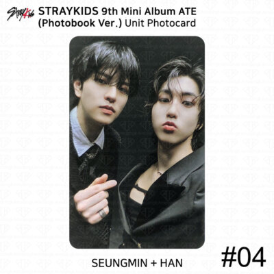 ハン StrayKids CHK CHK BOOM ATE トレカ STRAY KIDS] ATE / Chk Chk Boom / Letter Ver. Pre-Order Only