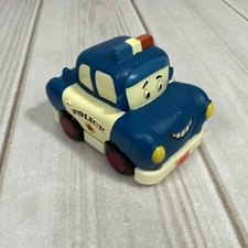 My B Toys Interactive Pull Back and Go Police Car 3” Smiley face