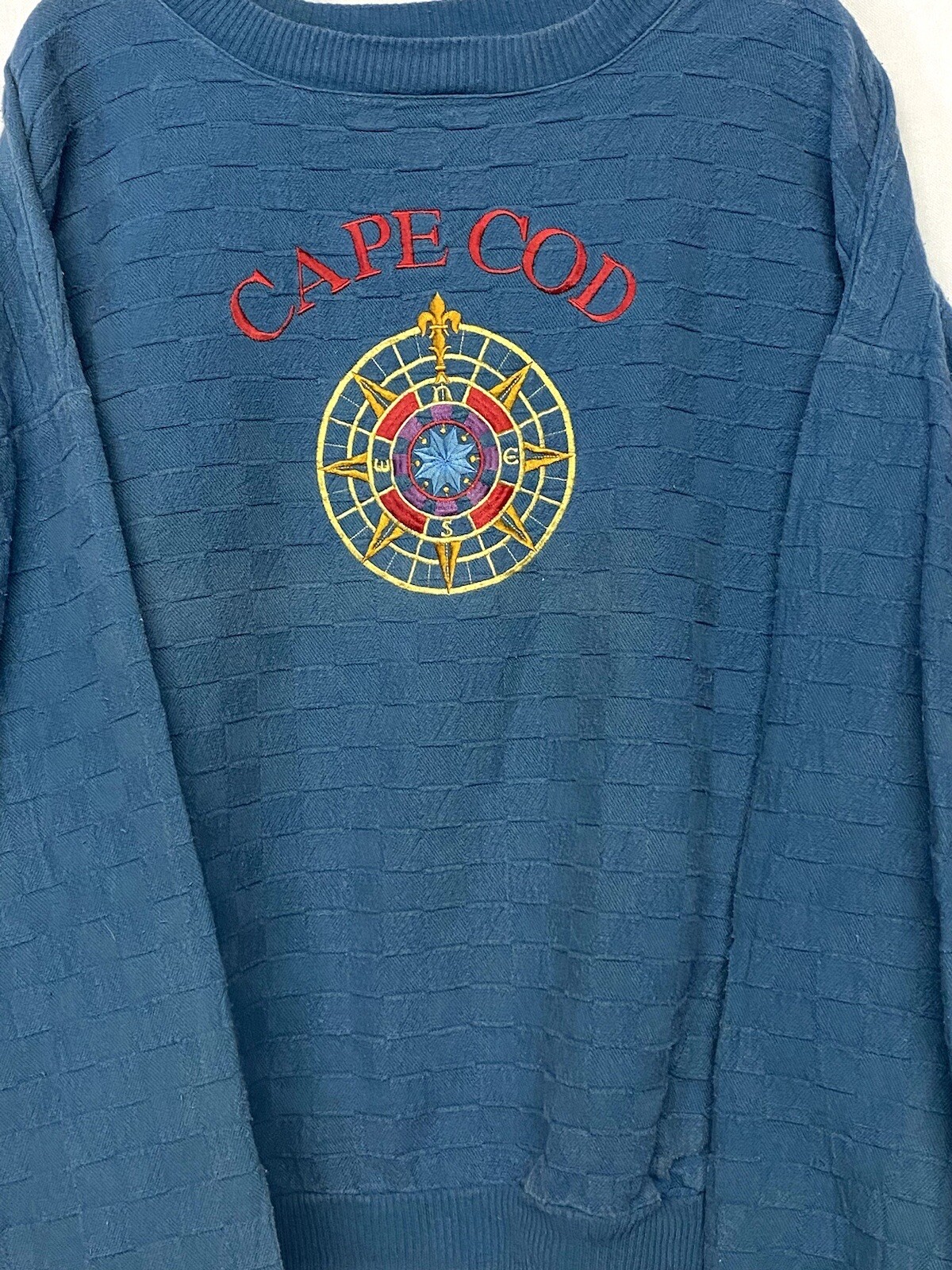 WEK the World Cape Code Embroidered Nautical Comp… - image 2