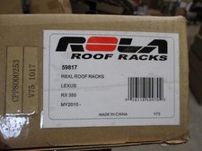 Rola Removable Rail Bar Rbxl Series Roof Rack Lexus Rx350 Part59817 New