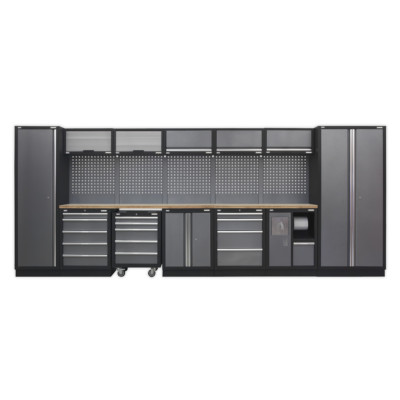 Sealey Modular Storage System Combo - Pressed Wood Worktop Garage Workshop DIY