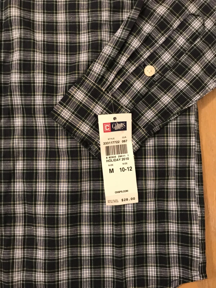 Novo! Lote de 2 roupas de inverno masculinas Chaps & The Children's Place tamanho 10-12 - Imagem 3 de 4