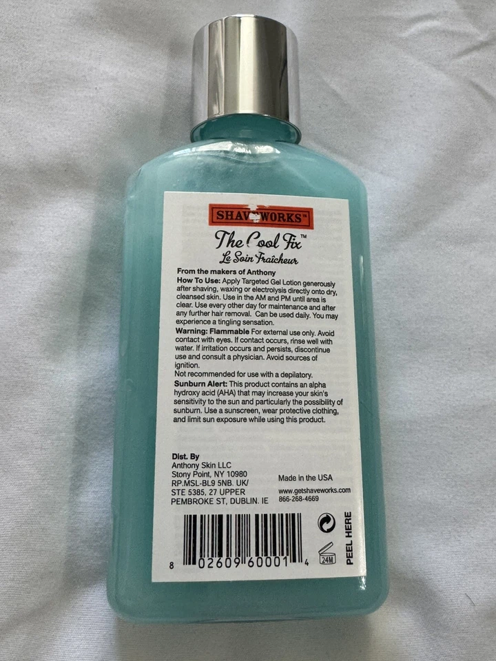 Shaveworks The Cool Fix Aftershave para mujer: depilación, protuberancias de afeitar 5,3 OZ Foto 2 de 2