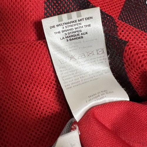 AC Milan 01/02 Shevchenko #7 Jersey Adidas US L Red Black Vintage Football Shirt - Picture 7 of 7