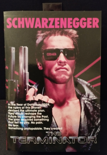 T-800 Terminator Tech Noir Club Arnold Schwarzenegger 18cm Action Figur Neca - Bild 1 von 8