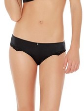 NWT Wacoal Petite Fleur Bikini Brief WE104005 Black size XLARGE #66