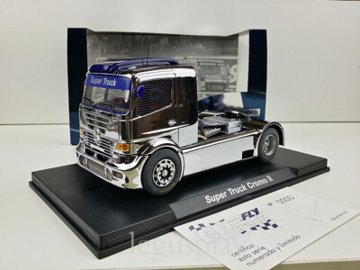 Slot Scalextric Fly Gbtrack 96008 Super Truck Mercedes Edition Cromo II LTED.ED.