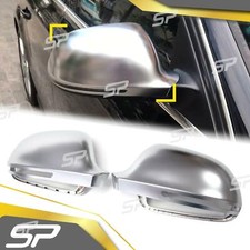 Matt Chrom Alu Spiegelkappen Außenspiegel für AUDI A5 RS5 S5 8T B8 Coupé 07 - 11