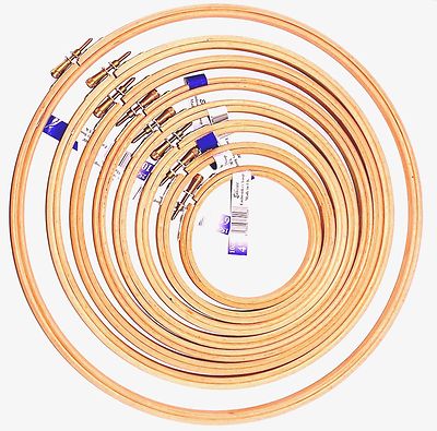 Elbesee Kreuzstich Holzstickerei Bastelreifen/Ring Größe 3'''' bis 12'''' UK Produkt
