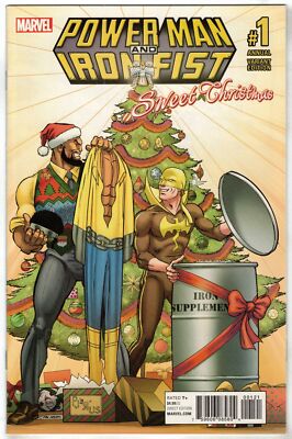 Power Man & Iron Fist Sweet Christmas Annual #1 Von Eeden Variant 2016 VF/NM