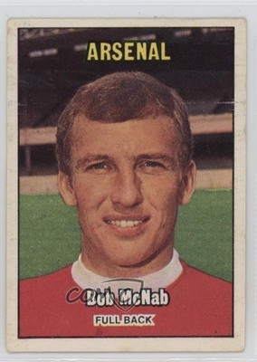 1970-71 A&BC Footballers Bob McNab #199 0cp0