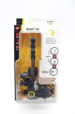 Trophy Ridge React H5 5 Pin Sight Pin - Black, AS855