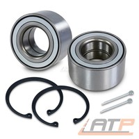 2X Radlager Vorne FÜR Chevrolet Aveo Trax Opel Meriva B Mokka