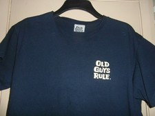 Old Guys Rule "the older i get-the better it was" camper van T-Shirt Men's Large