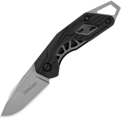 Kershaw Diode Linerlock Black Drop Point Folding Pocket Knife - 1230X