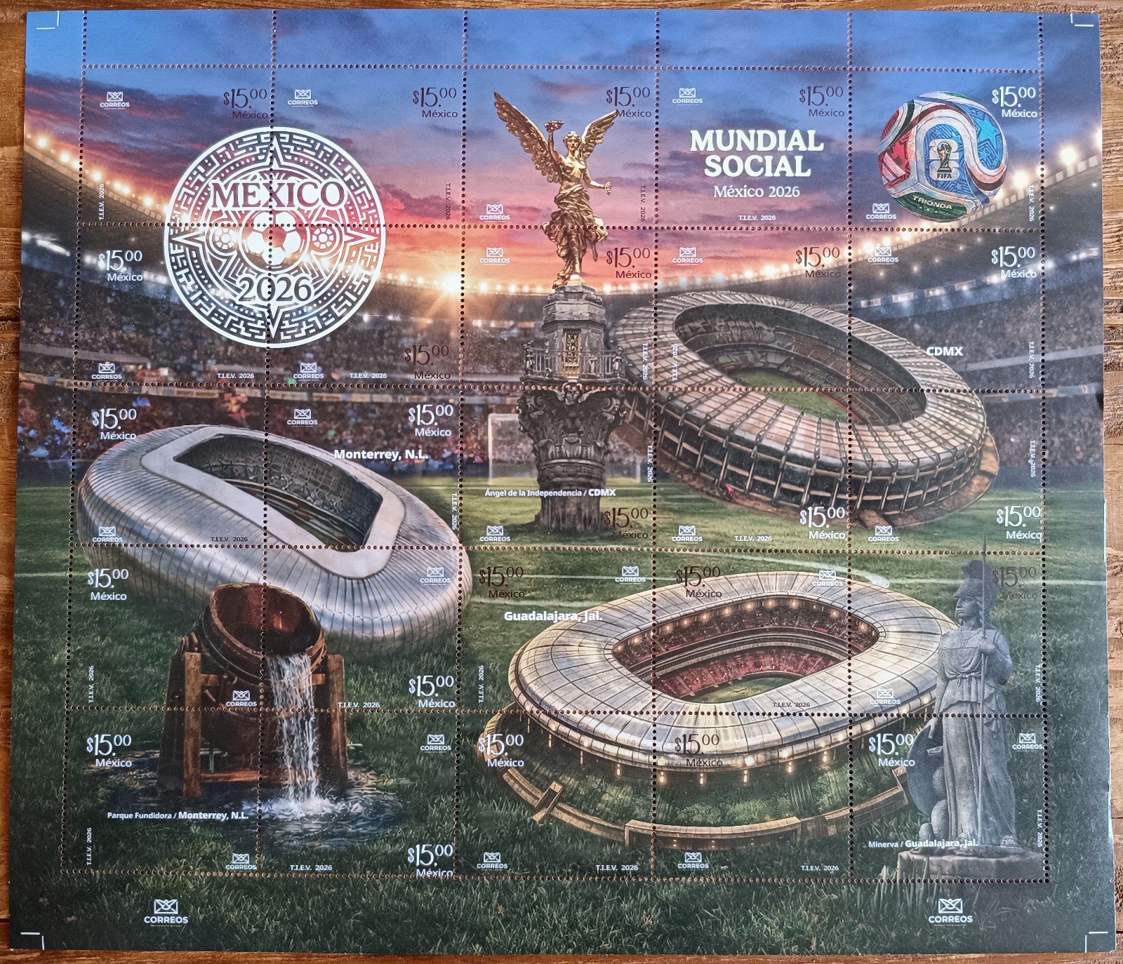 MEXICO SOLD OUT issue 2026 FIFA WORLD SOCCER CUP Mexico stadiums, official ball