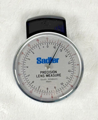 Sadler Lens Clock Base Curve Measure Ball Tipped Spherometer Optometry Tool