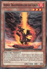 YuGiOh Burner, Drachenherrscher der Funken LTGY-DE097 Common Deutsch Good unl.