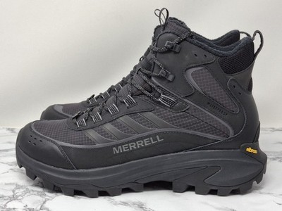 Merrell Moab Speed 2 Thermo Mid Waterproof Men s 11 Black SolarCore Vibram 