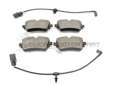 Rear Brake Pads And Sensors Set For Audi Q7 3.0 TDi 2016-2024 (Check Disc Size)