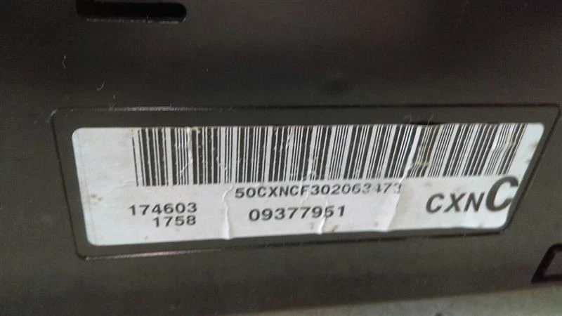 Speedometer Instrument Cluster 09377951 Fits 01-03 CHEVROLET MALIBU F44-182917 - Image 4 of 4