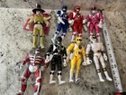 vintage mighty morphin power rangers figure lot of 8 figures. 93 94 Bandai