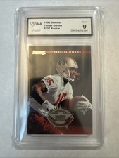 1996 Donruss Rookie Card Terrell Owens #237 (RC) Graded 9 49ers. rookie card picture
