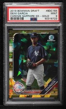 2019 Bowman Chrome Draft Sapphire Edition Gold 12/15 Deivi Garcia PSA 9 MINT z0q
