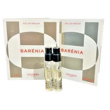 Lot Of 2 Hermes BARENIA Eau De Parfums (.06 oz. Each), New