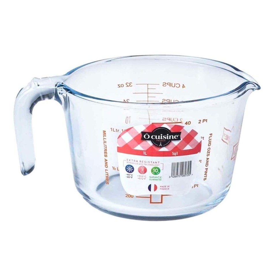 4937110 Caraffa graduata in vetro, 1 litro | eBay