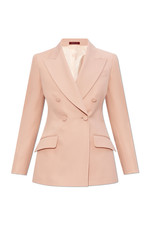 Gucci Double Breasted pink wool mohair blazer jacket - BNWT 788558