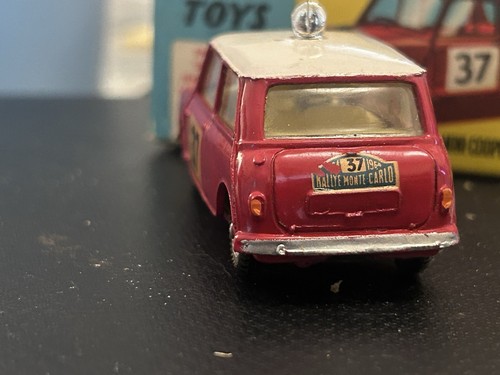 Corgi toys 317 BMC Mini Cooper 'S' Montecarlo con scatola - Foto 6 di 8